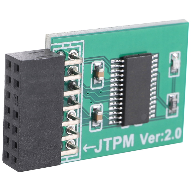 Moduł bezpieczeństwa szyfrowania TPM 2.0 moduł LPC-14PIN karty zdalnej 14Pin LPC dla MSI TPM2.0 LPC 14 Pin moduł bezpieczeństwa