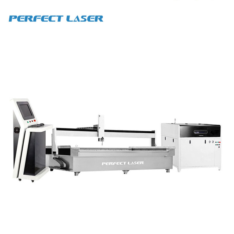 5 Axis Water Jet Cutting Machine CNC Cutter for Metal Glass Stainless Rubber Stone Ceramic 37kw AB Type