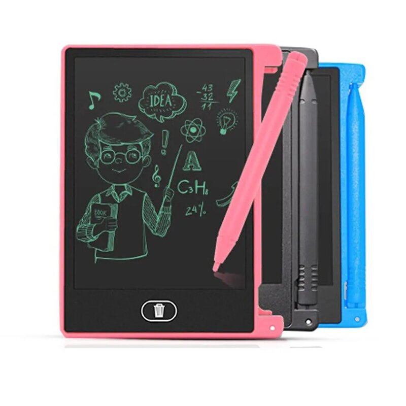Portátil Smart LCD Escrita Tablet, Notepad Eletrônico, Desenho Gráfico, Handwriting Pad Board, 12 ", 4", 8.5"