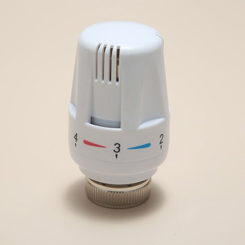 Válvulas termostáticas Válvulas control temperatura para calefacción agua/piso fácil usar
