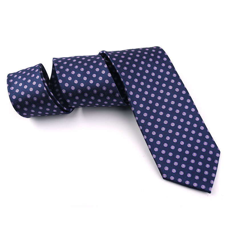 Tailor smith Italian Luxury Christmas Necktie Gravatas Business Wedding gift 8cm Width Microfiber ties for men