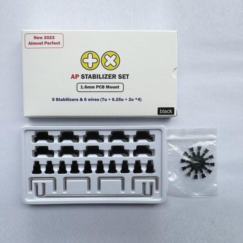 2023 NEW TX Stabilizers AP Stabilizers Set 1.6T PCB Mount Stabilizers For Mechanical Keyboard