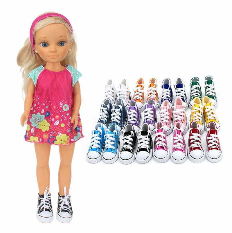 Zapatillas deportivas de moda para muñeca, zapatos de 42cm, aptos para la FAMOSA muñeca Nancy Nany, 2024