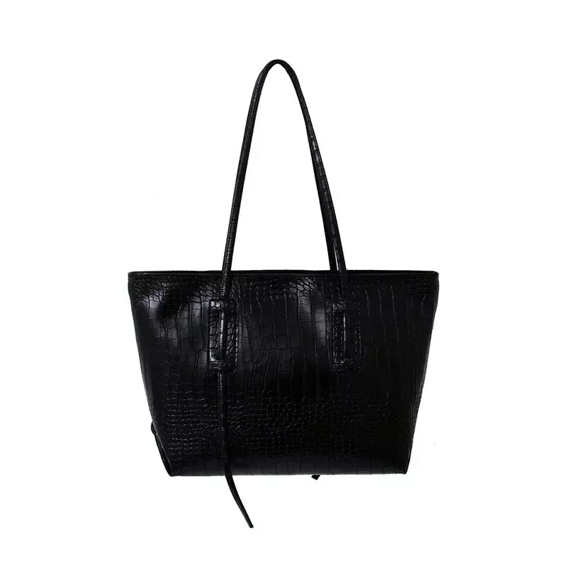 Borse a tracolla Versatile Texture retrò moda grande borsa da donna nuova borsa a tracolla alla moda di grande capacità versione coreana Tote Bag
