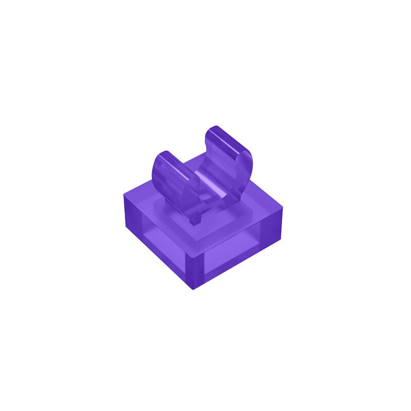 PEÇAS MOC-Clipe especial para telha com bordas arredondadas, compatível com Lego 15712, 2555, brinquedo monta construção, GDS-818, 1x1
