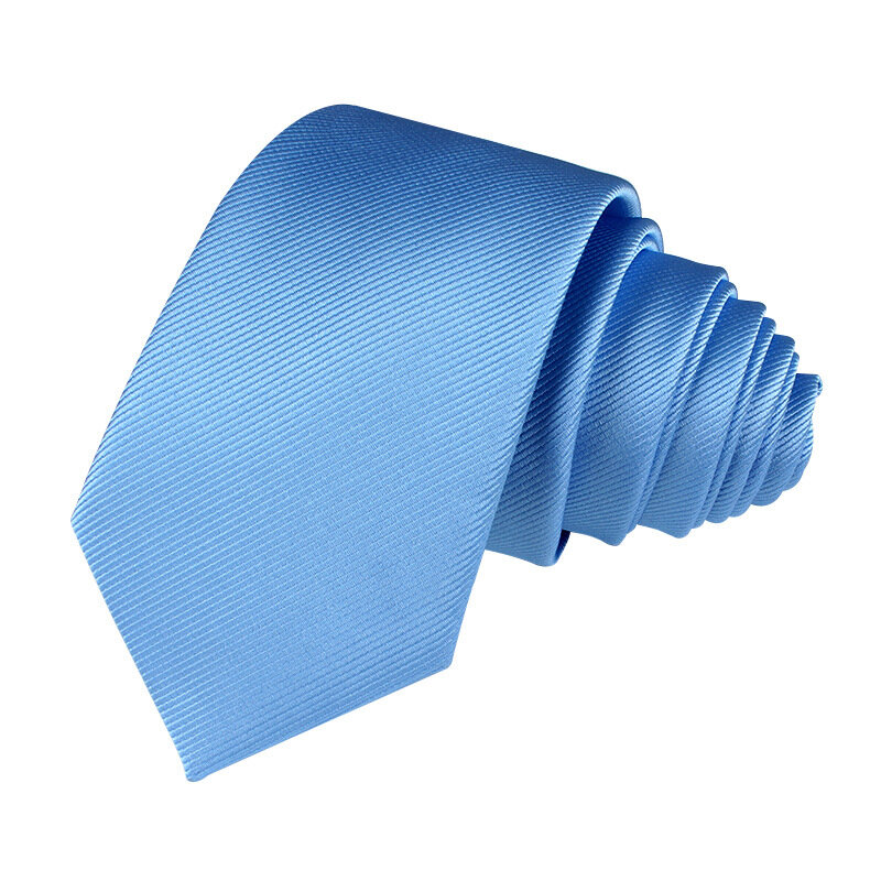 Cravatte solide a righe in poliestere formale da 6CM per uomo cravatte morbide strette per adulti cravatte per feste di matrimonio camicia da smoking cravatta regalo