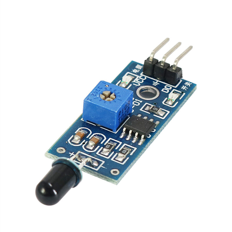 Lm393 ir Flammen erkennungs sensor modul Brandmelder Infrarot-Empfänger modul 4-polig 3-polig für Arduino DIY-Kit