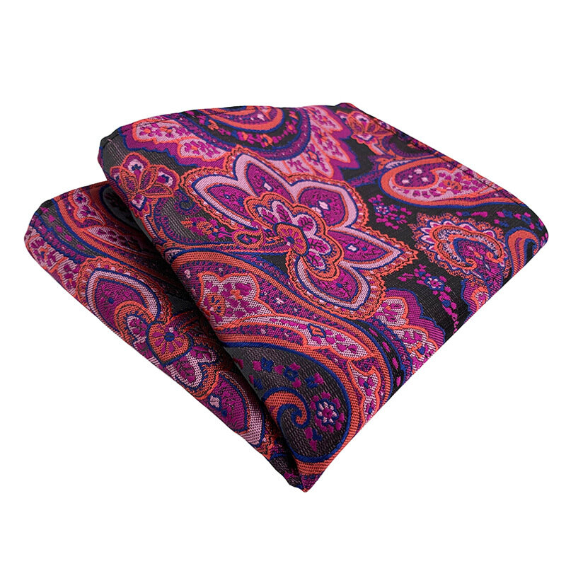 Men Suit Handkerchief Popular Fashion Dot Square Towel Wavelet Stripe Pocket Square Luxury
