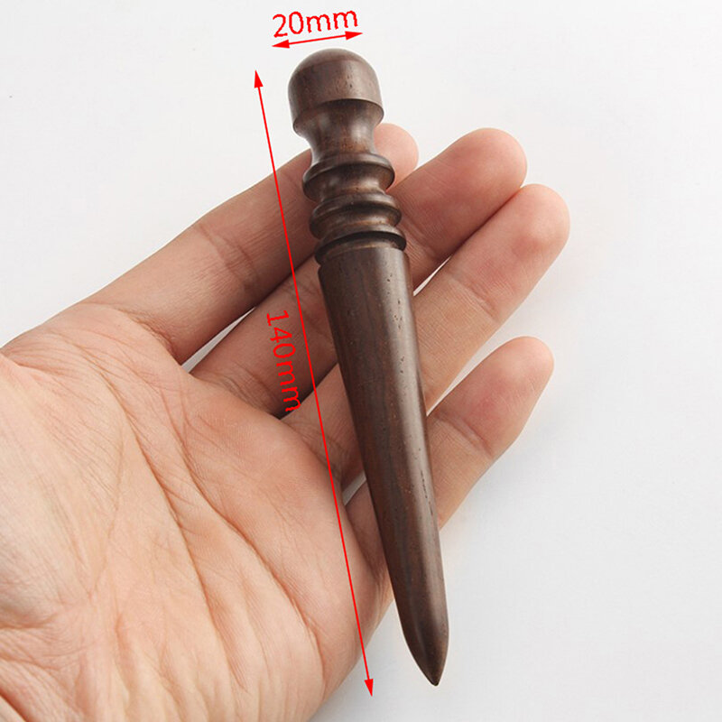 Long and Short Version African Sour Branch Leather Sanding Wood Stick Log Polishing Stick Handmade DIY Leather Sanding Tools