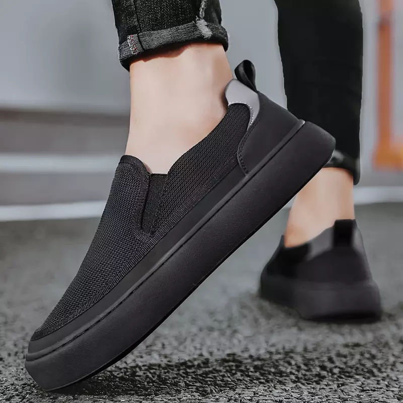Мужские сетчатые технические кроссовки 2024, летняя женская повседневная обувь для мужчин, прогулочная обувь на плоской подошве, Мужская Вулканизированная обувь