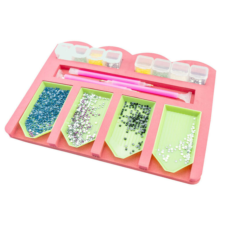 Diamond Painting Tools and Accessories, Diamond Art Tray Organizer,Diamond Art Tool kit,Diamond Painting Storage Box for Adults