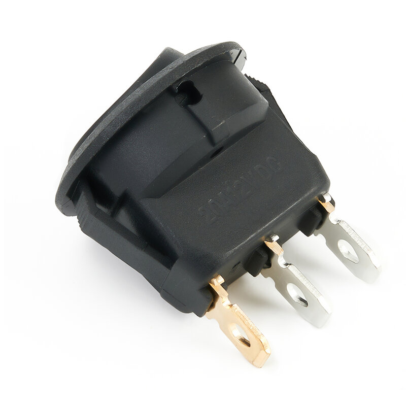 Interruptor de luz antiniebla, interruptor basculante de encendido y apagado, Material redondo de alta calidad, CC de 12V, 20a