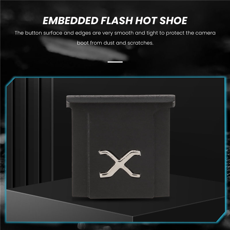 Geeignet für fuji X-T4 X-T3 X-T2 X-T30 X-T20 X-E3 X-E2 X-PRO3 X-PRO2 x30 x10 hot shoe embedded flash hot shoe schwarz