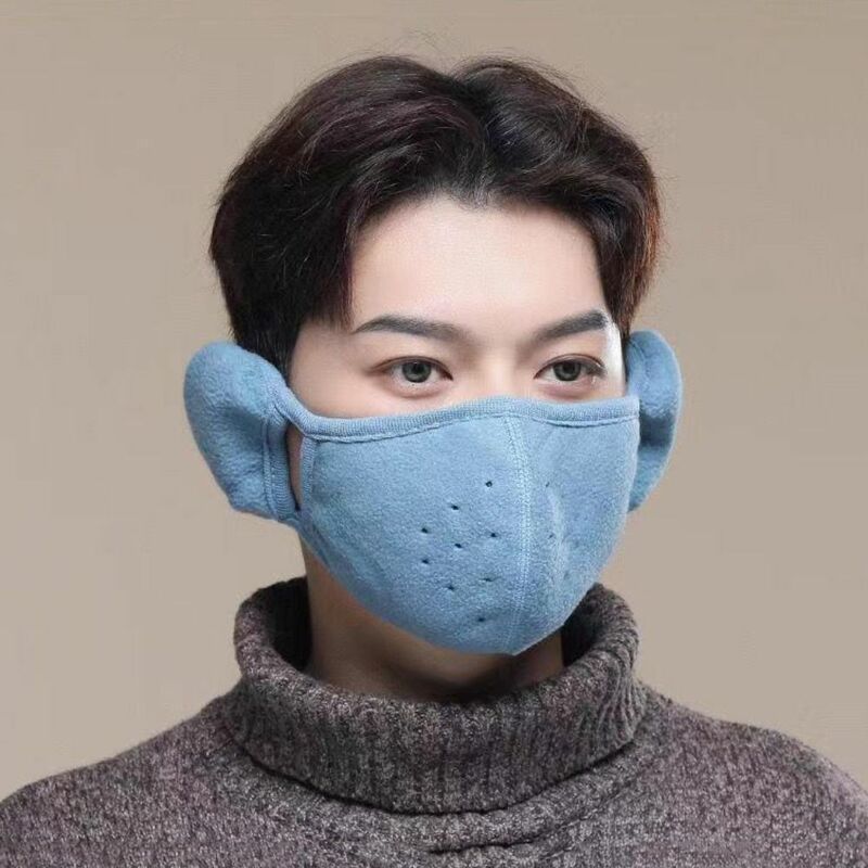 Smile Earmuffs Mask, Simple cd proof Thermal Earflap, Round Mask, Ear Warmer, Gril Accessrespiration, Half Face Mask, Fishing