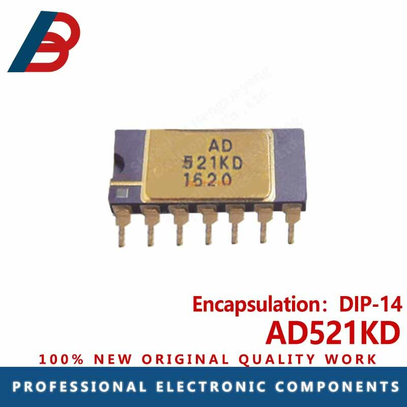 1 buah paket AD521KD DIP-14 CIP amplifier instrumen