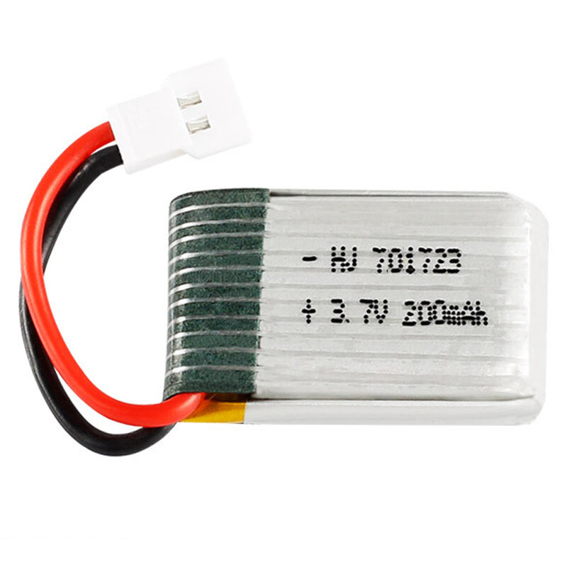 1-20pcs 3.7v 200mah 701723 For H2 H8 H48 U207 Battery RC Quadcopter Spare parts 3.7v LIPO Battery for H8 toys Helicopter