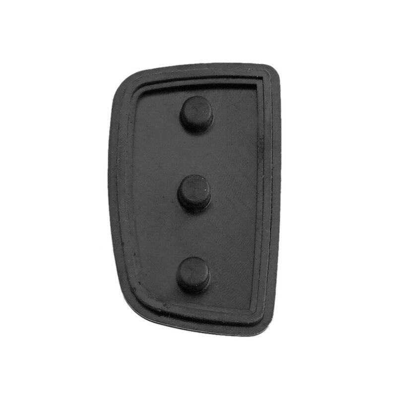Funda de silicona para llave de coche, accesorio plegable con tapa de 3 botones, mando a distancia, entrada sin llave, color negro, para Kia