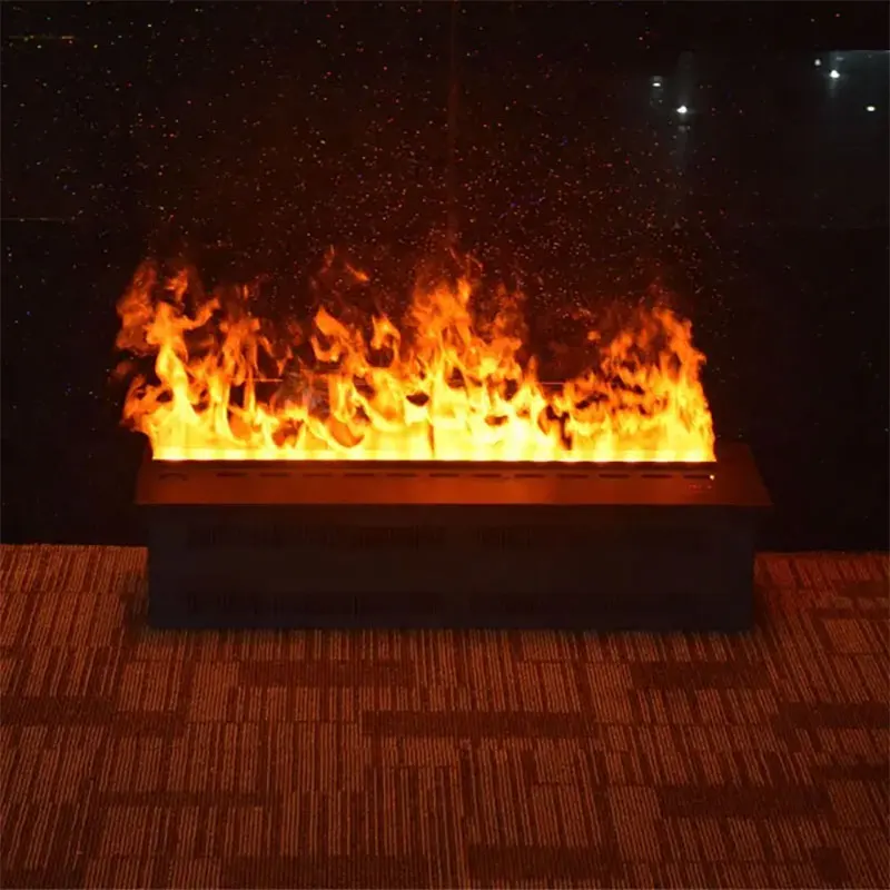 3D-Nebel führte Zerstäubung flamme elektrischen Wassernebel mit Fernbedienung elektrische Kamine Simulation Flamme Wasserdampf Kamin