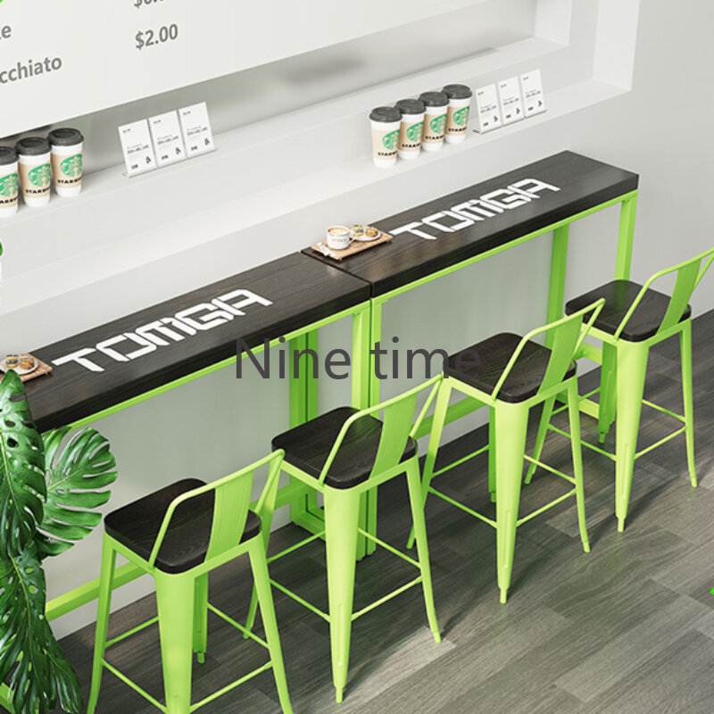 Nordic Countertop Bar Table Cocktail Small Barman Wooden Bar Counter Table Sets Drink Beistelltisch Tavolo Pranzo Home Furniture