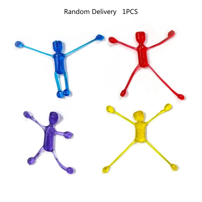Sticky Spoof Man accesorios broma prácticos colores surtidos adultos tensión eliminar