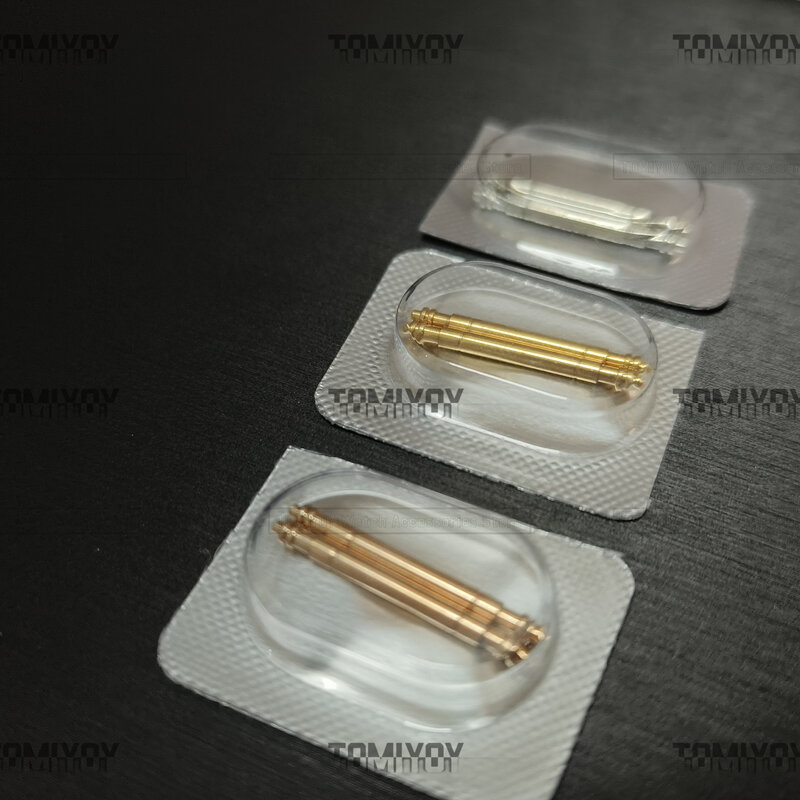 2PCS 2.0*20MM Original Silver Gold Rose Gold Spring Bar Fit For Rolex SUB 116610 116710 Water Ghost Series Watch