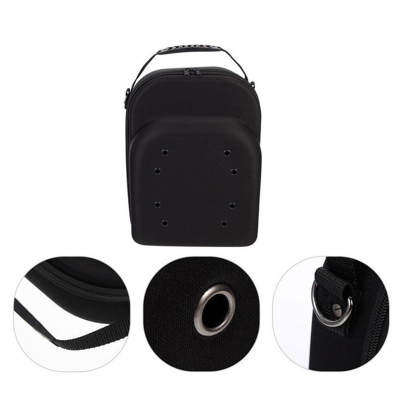 กล่องใส่หมวกเบสบอล EVA แบบแข็งกันน้ำได้กล่องเก็บหมวก Tali bahu กล่องใส่กระเป๋าเดินทางคาราบิเนอร์