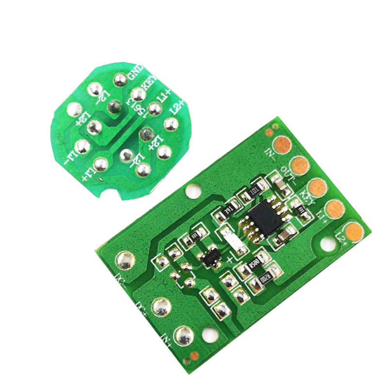 Placa de circuito de Control de luz brillante, placa de controlador de linterna, 3 funciones, 5 funciones, engranaje eléctrico, T6 / U2/L2, JYL-8813