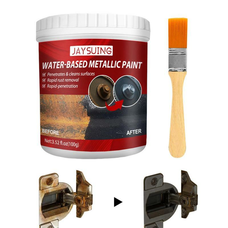 100g Metal Paint Water Based Primer Clean Surface Easy Operation Rapid Rust Removal Penetration Metal Paints