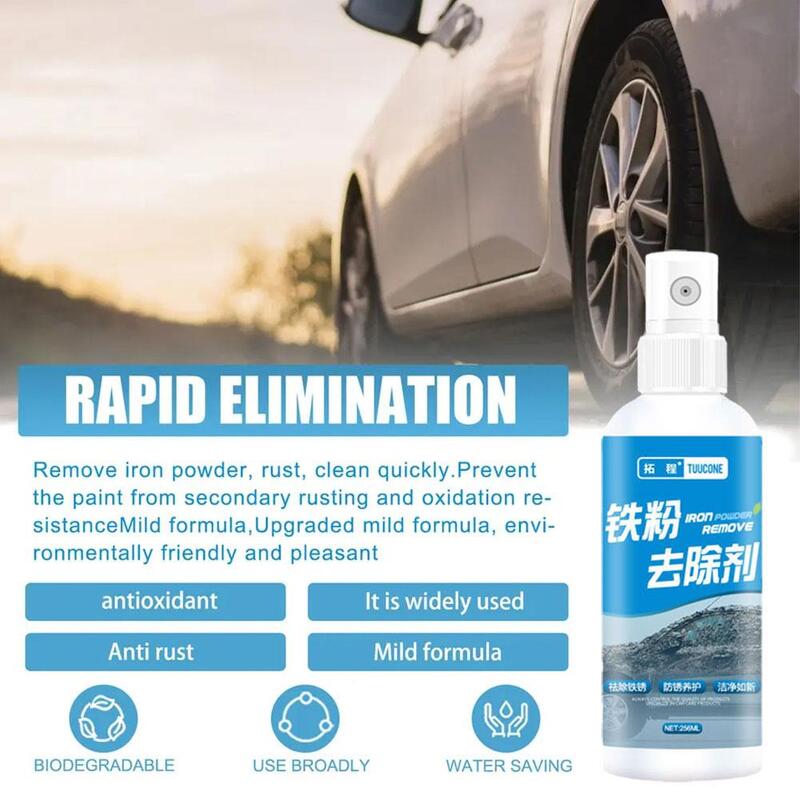 Rimozione della ruggine multifunzionale lucidatrice per superfici in acciaio inossidabile Spray a risparmio energetico detergente per ruggine detergente per la pulizia manutenzione dell'auto