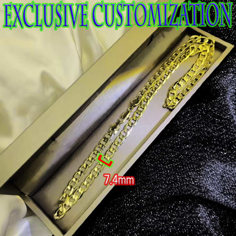 قلادة هيب هوب مخصصة مع قلادة ذهبية ماسية ، عملية طلاء ذهبي رائعة عيار 18 قيراط ، زخرفة عصرية