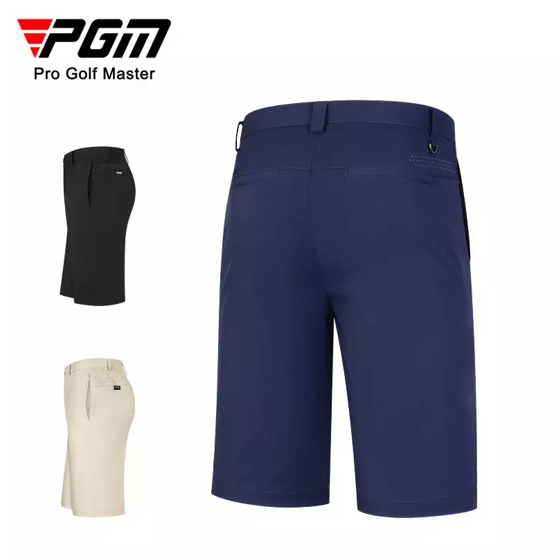 PGM กางเกงเล่นกอล์ฟขาสั้นผู้ชาย, เสื้อผ้าผู้ชายแห้งเร็วระบายอากาศได้ดีกางเกงขาสั้นยางยืดฤดูร้อน
