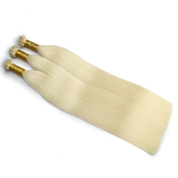 Нано-кольца для наращивания волос, натуральные микро-звенья для наращивания волос, прямые Платиновые 100% настоящие оригинальные человеческие накладные волосы Remy