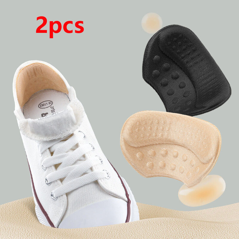 Sapato calcanhar adesivo palmilhas, tamanho ajustável, apertos do forro do salto, patch de alívio da dor, pé traseiro adesivo, calçados esportivos, 2 pcs, 4pcs