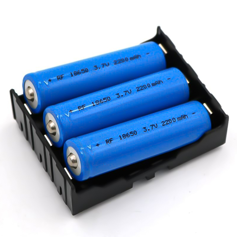 New ABS Battery Storage for 18650 Power Bank Cases 18650 Battery Holder Storage Box Case 1 2 3 4 Slots Batteries Container Set