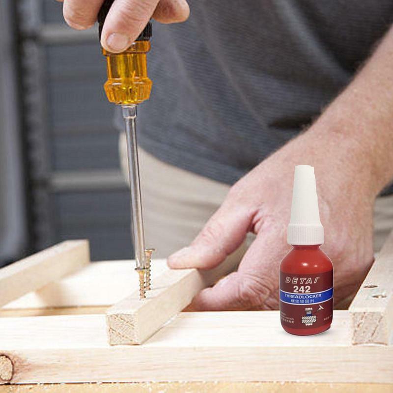 Red Threadlocker Locktight Thread Locker Metal Glue Heavy Duty Weld Prevent Screws Bolts And Nuts From Rusting Kitchen &