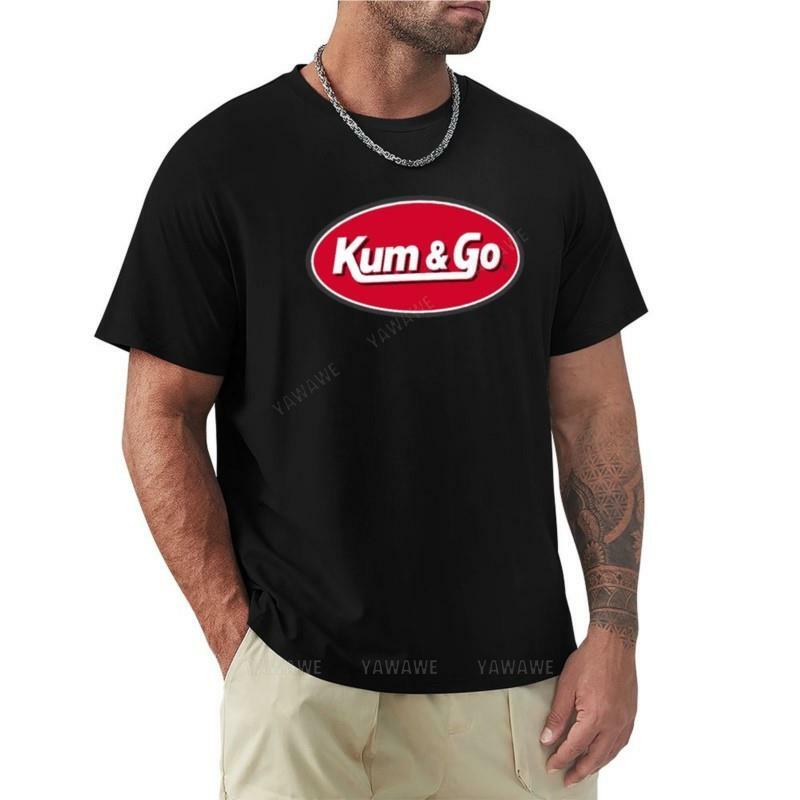 Męskie koszulki bawełniane teeshirt a kum go t-shirt t-shirt kot bluzka fan sportu t-shirty męskie koszulki treningowe