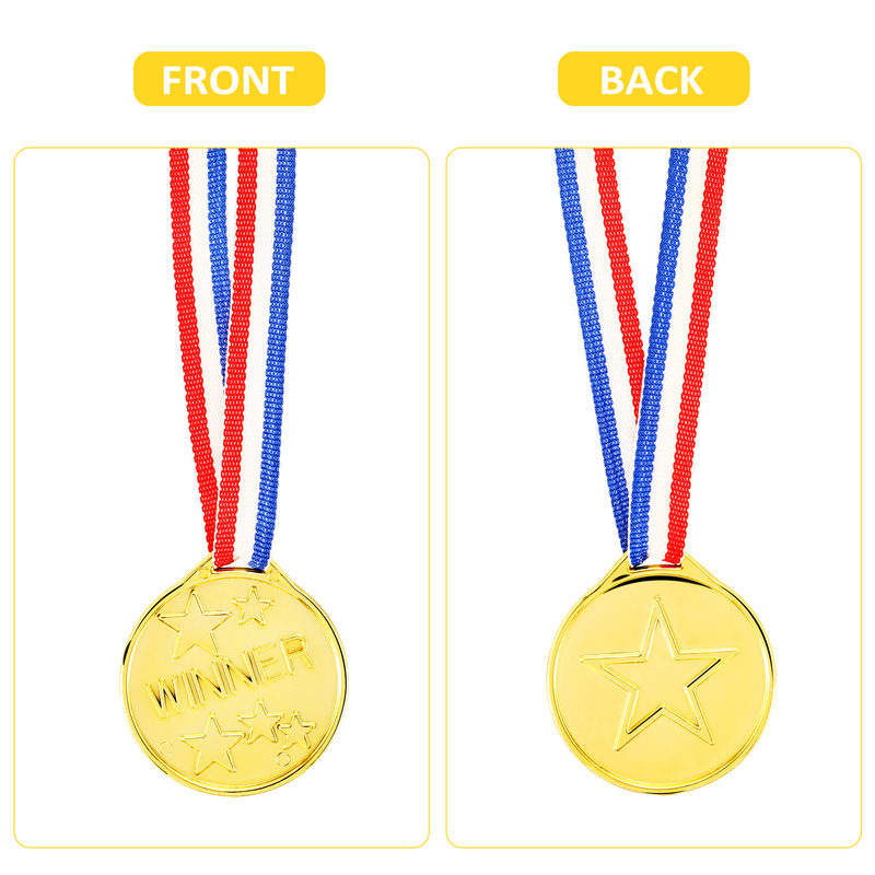 Kids Kids Prize Games Competition Kids' Party Supplies Sports Day Medals Sports Day Games Childrens Medals for Kids Dance