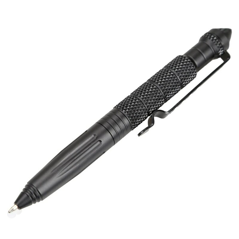 Outdoor Edc Militaire Tactische Pen Multifunctionele Zelfverdediging Aluminium Noodglazen Breker Pen Security Survival Tool