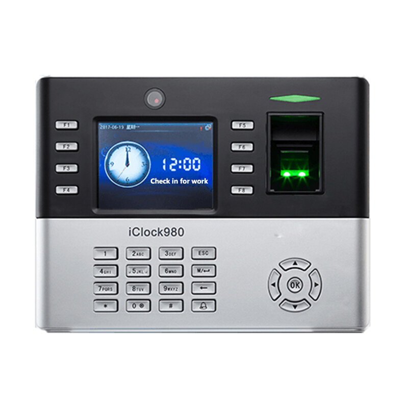 Контактный контроль времени и доступа iClock980 со сканером отпечатков пальцев