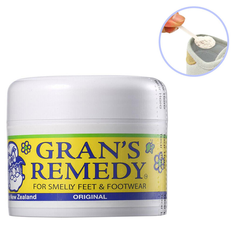 20PCS (Original, Cooling & Scented) Grans Remedy Foot Powder for Smelly Feet and Footwear 50g