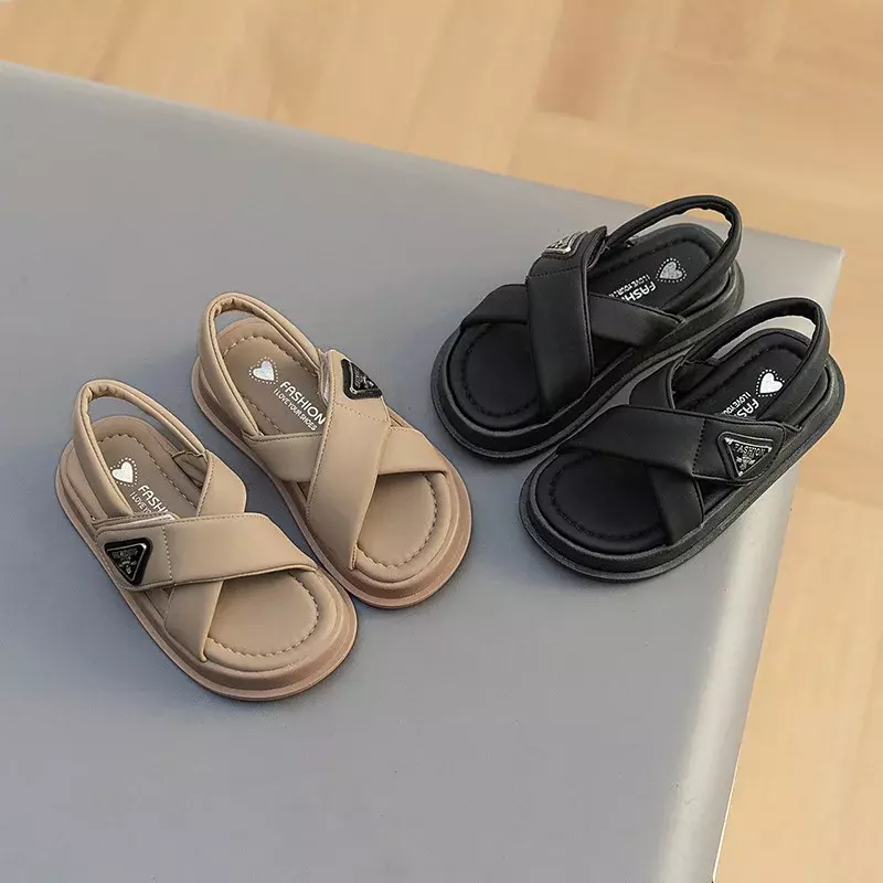 Scarpe per bambini sandali da spiaggia estivi 2023 edizione coreana ragazze sandalo romano sandali per bambini scarpe per bambini traspiranti per ragazza Zapatos niina