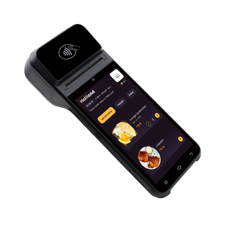 산업용 NFC 5.5 인치 터치 스크린 휴대용 POS 시스템, 견고한 바코드 스캐너, 4G 안드로이드 Pdas, 공장 가격