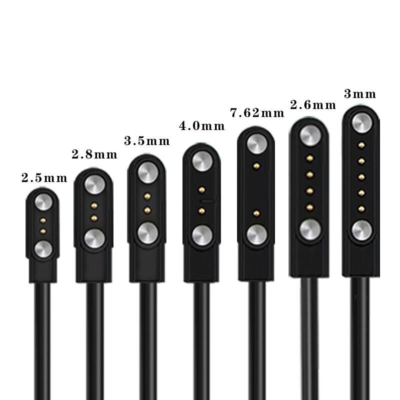 2 pins 4pins Smartwatch Dock Ladegerät Adapter USB Lade Kabel für Erwachsene/Kinder Smart Uhr Power Ladung draht Zubehör