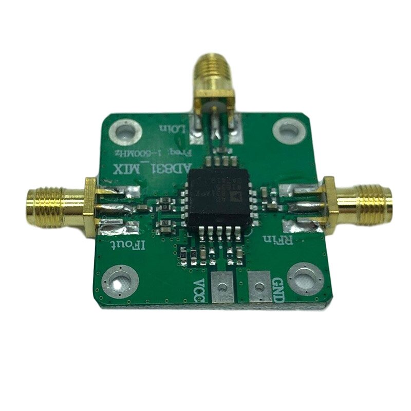 Transductor de alta frecuencia AD831, módulo mezclador de RF, 500MHz de ancho de banda, convertidor de frecuencia RF