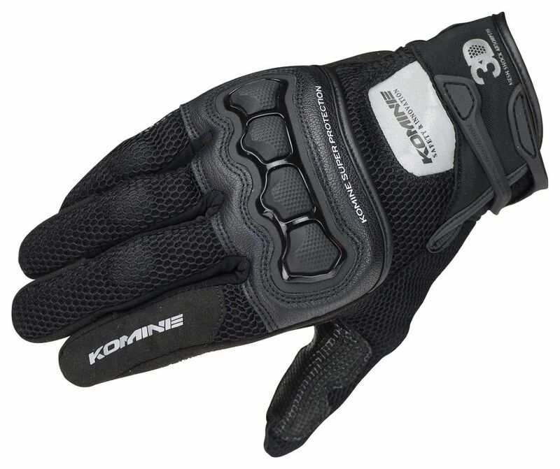 NEW Brown Camo Komine GK 215 Summer 3D Mesh Protective Motorcycle Gloves Motocross Motorbike Glove