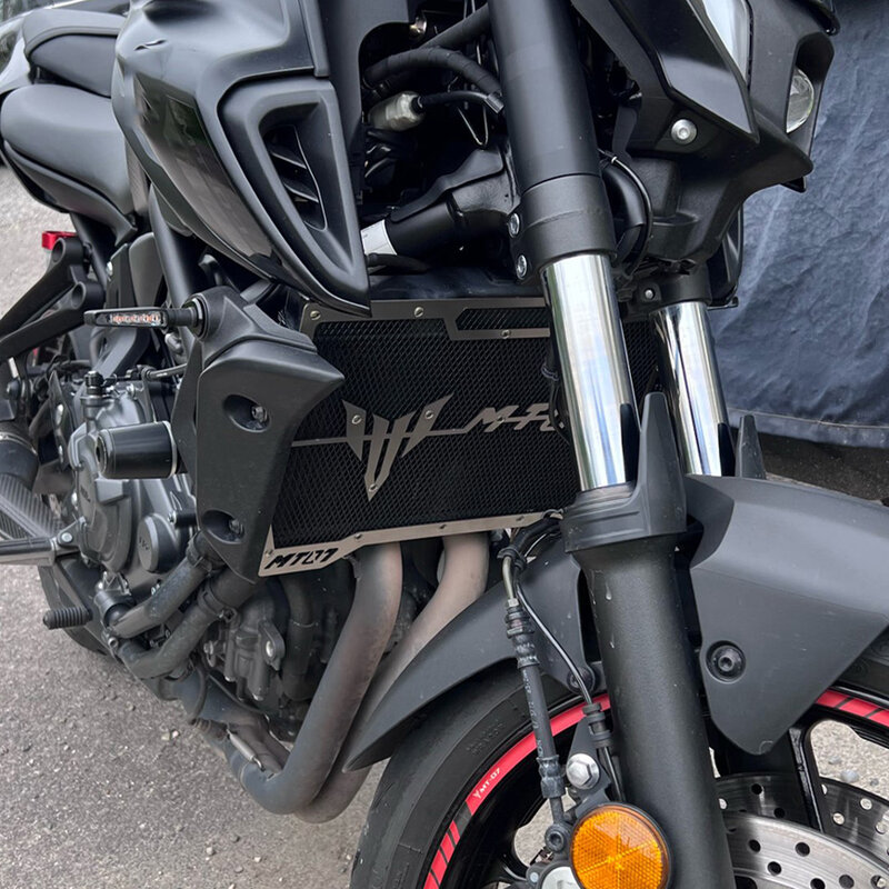 Akcesoria motocyklowe MT07 osłona osłony osłony chłodnicy dla Yamaha MT 07 MT-07 2024 2023 2022 2021 2020 2019 2018