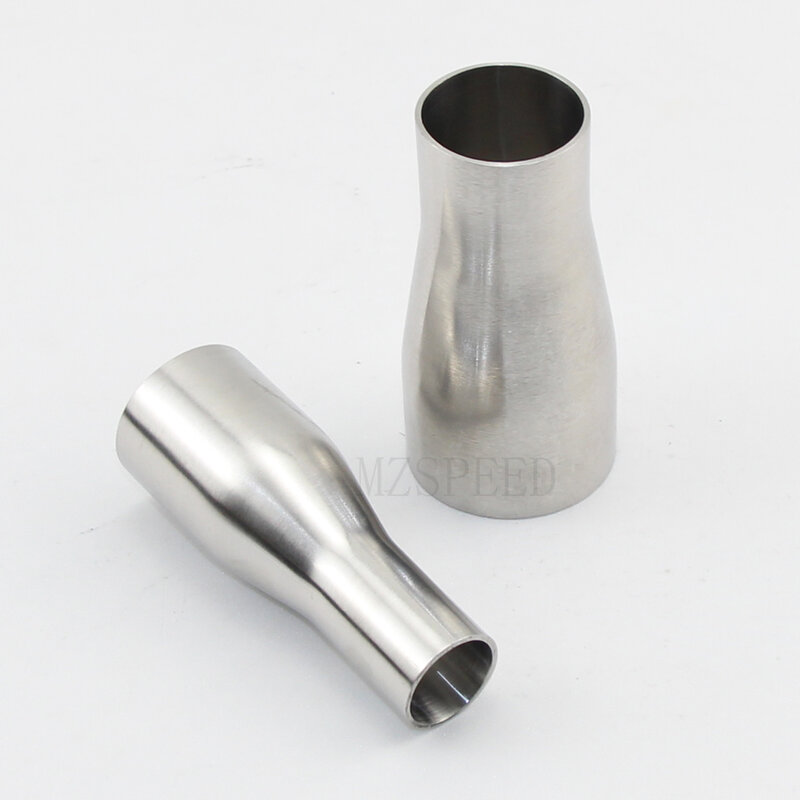 19mm 25mm 32mm 38mm 45mm 51mm OD Butt Welding Reducer SUS 304 Stainless Steel Sanitary Pipe Fitting Homebrew Beer