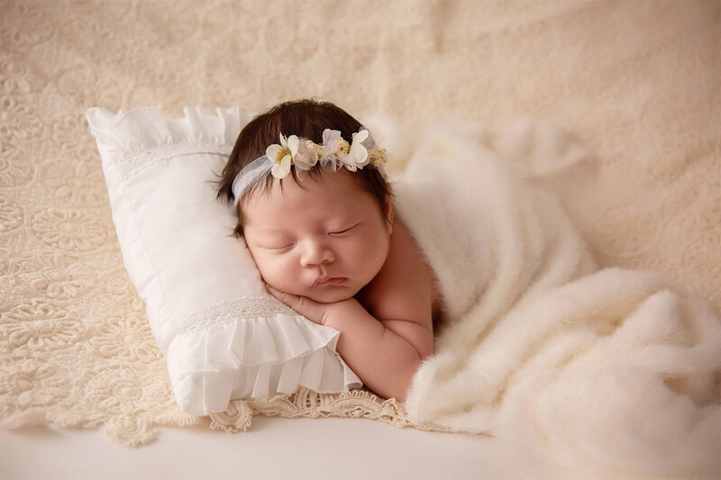 Студийная подушка для фотосъемки новорожденных