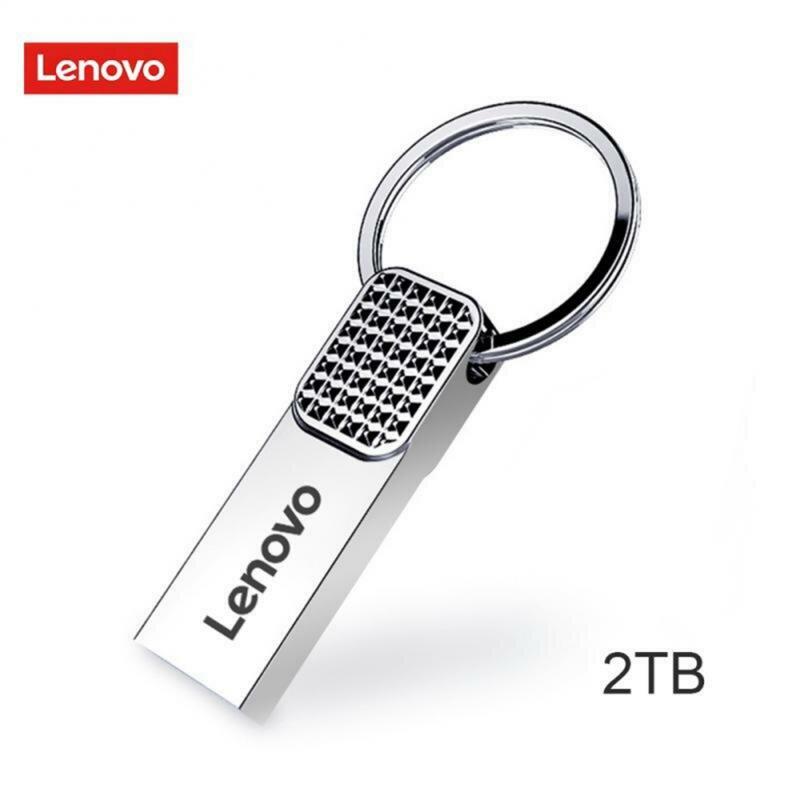Lenovo U Disk 2TB 1TB USB antarmuka 64GB 256GB 128GB 512GB ponsel komputer bersama transmisi memori USB portabel
