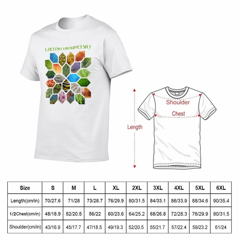 Nieuwe Koester Biodiversiteit T-Shirt Blouse T-Shirts Heren Grafische T-Shirts Grappig